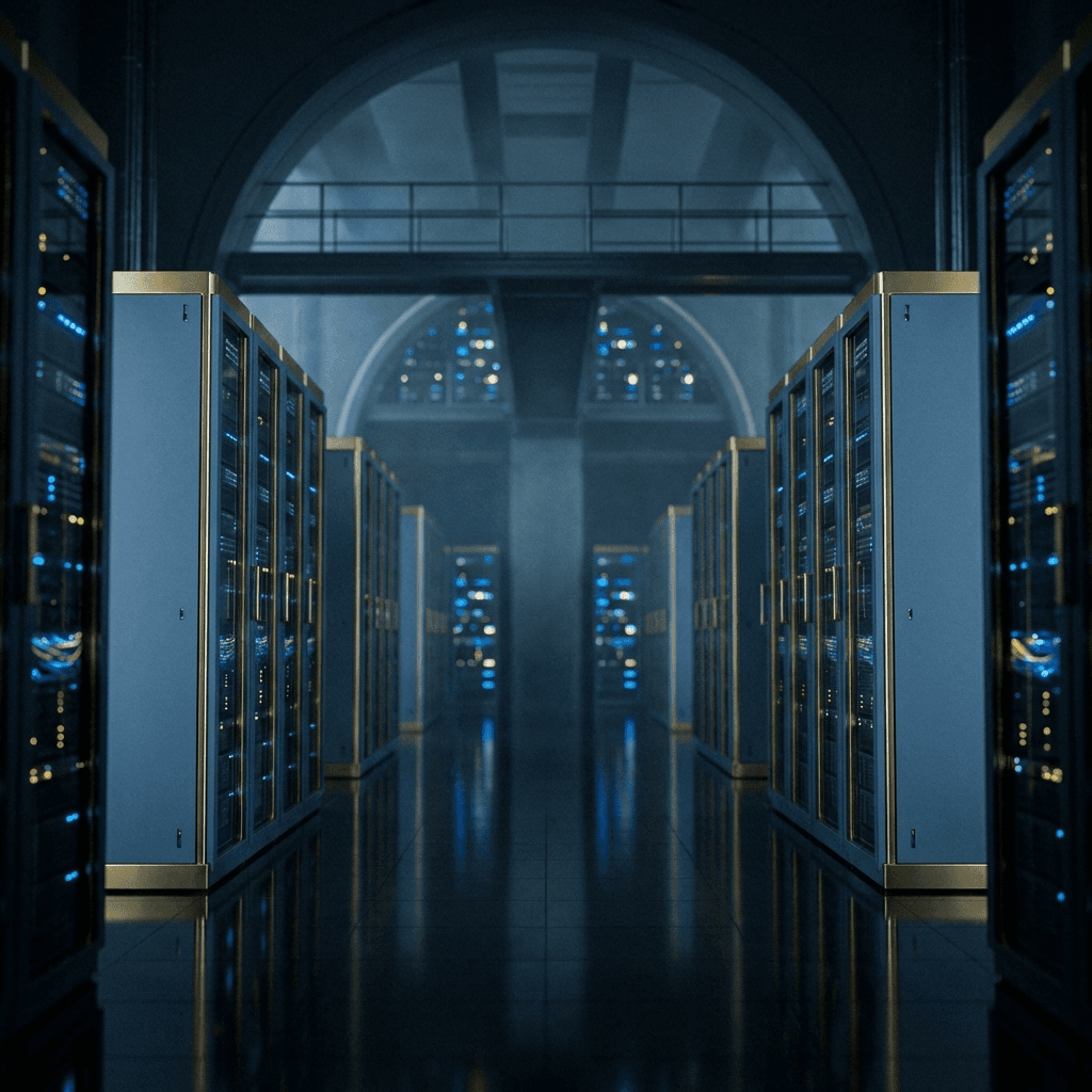 Cinematic Server Room